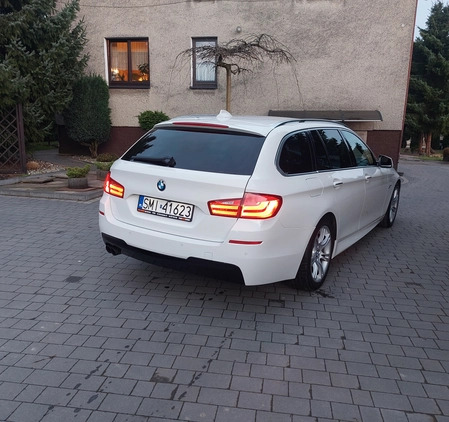 BMW Seria 5 cena 59900 przebieg: 152000, rok produkcji 2013 z Ruda Śląska małe 436